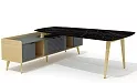 Конференц-Стол с опорной тумбой
