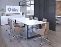 столы Оникс Метал-О Белый