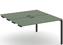 Двойной стол приставка к опорным тумбам/шкафам